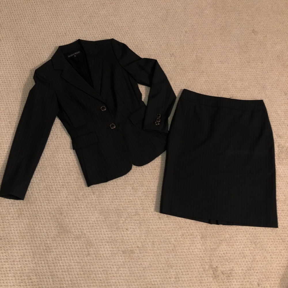 Black Skirt Suit